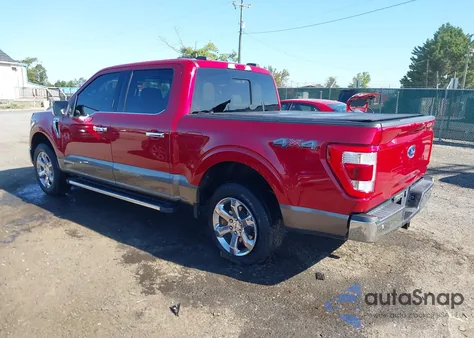 2021 Ford F-150 Lariat z USA, uszkodzony, nr VIN 1FTFW1ED5MFA94101